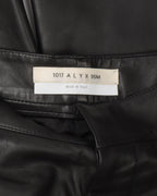 Loose Leather Pants