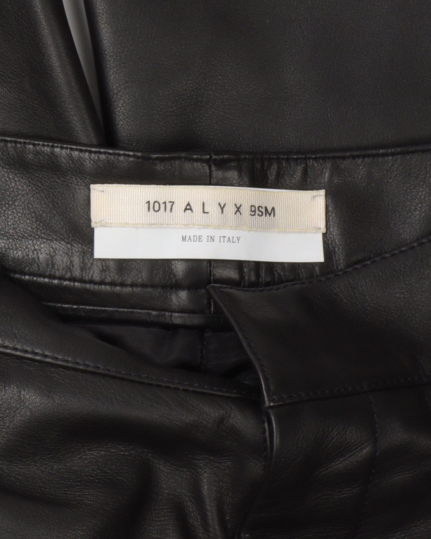 Loose Leather Pants