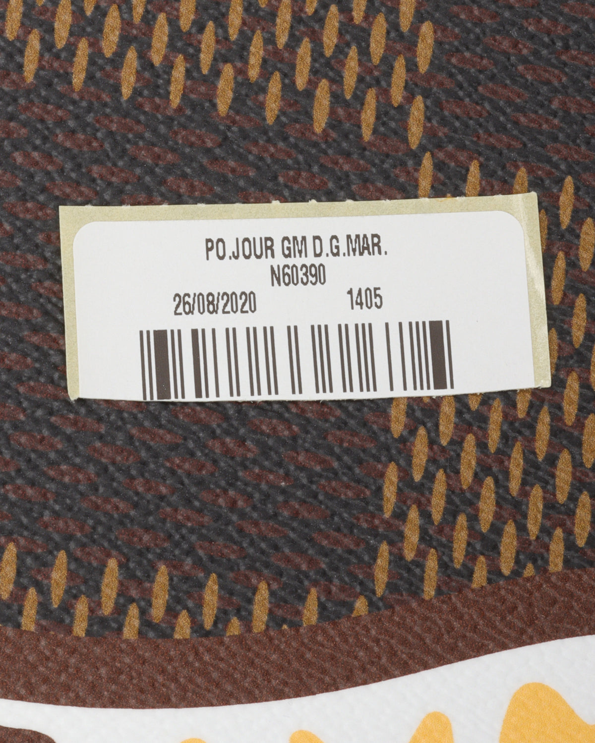 Document Damier Nigo Pochette Jour