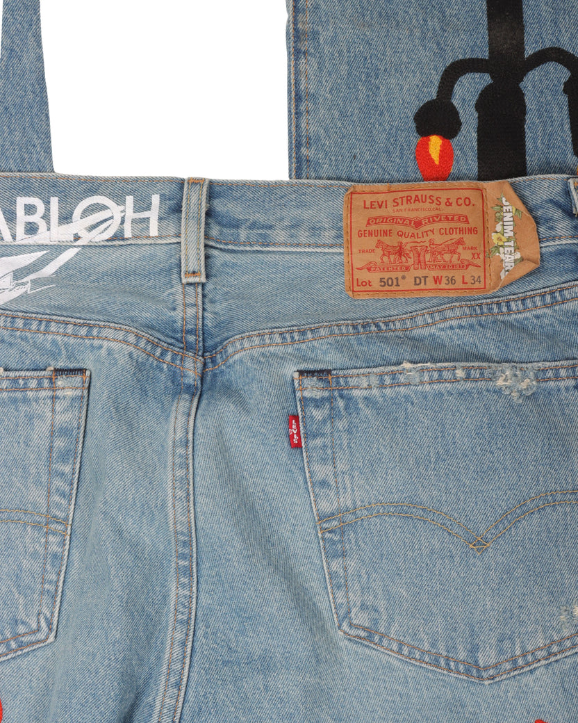 Virgil Abloh Levi's Chain Stitch Jeans