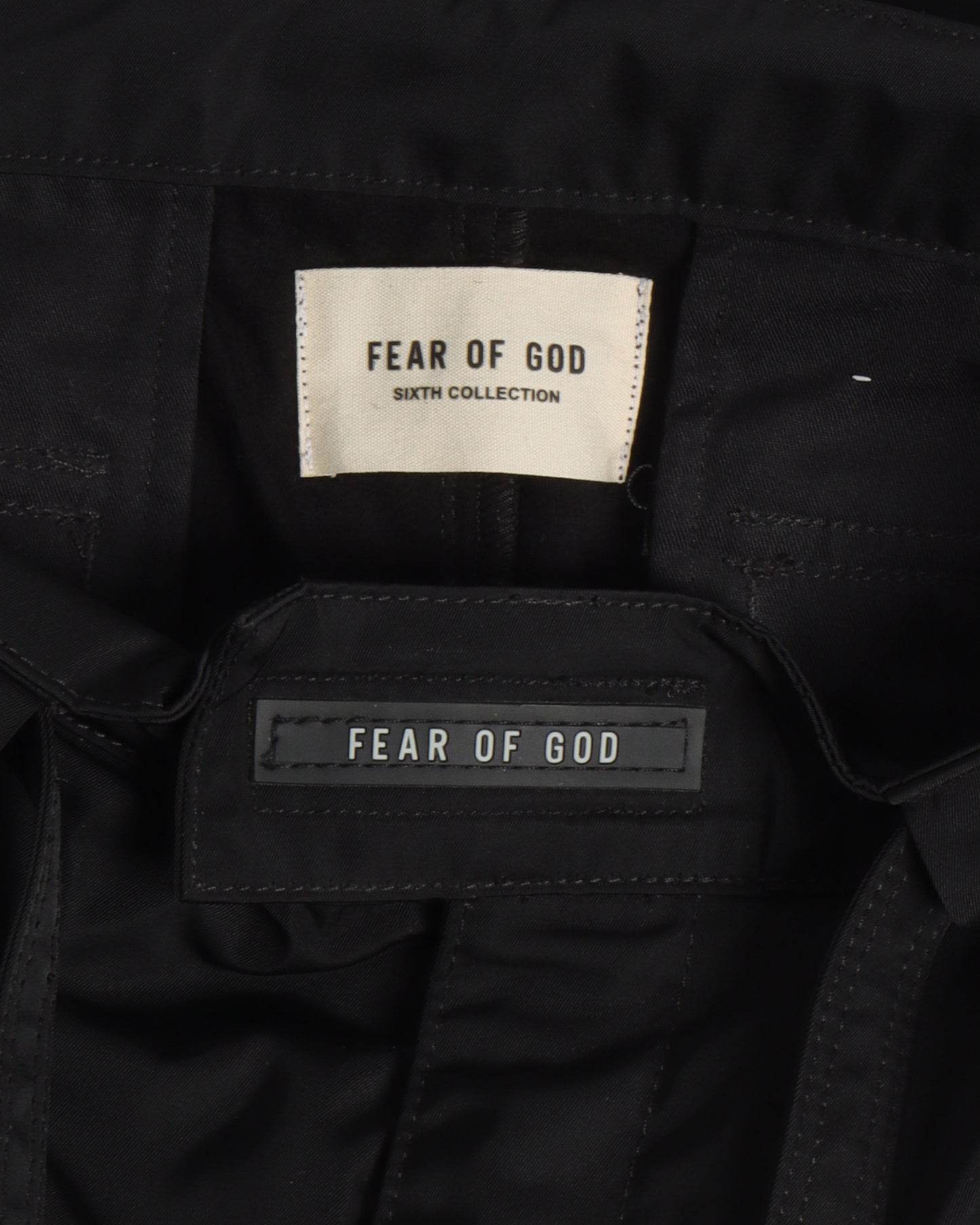 Black Nylon Pants