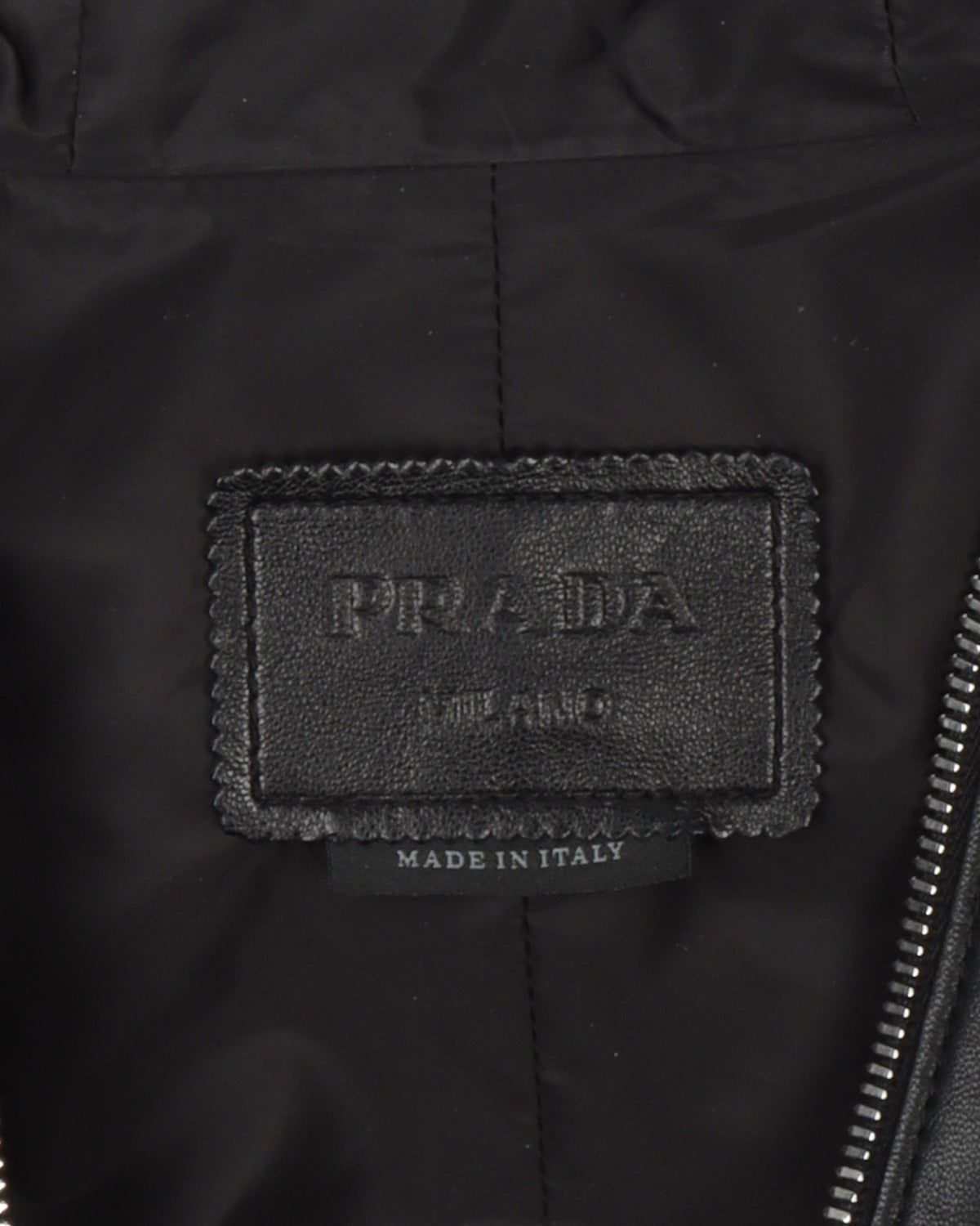 Hooded Leather Jacket
