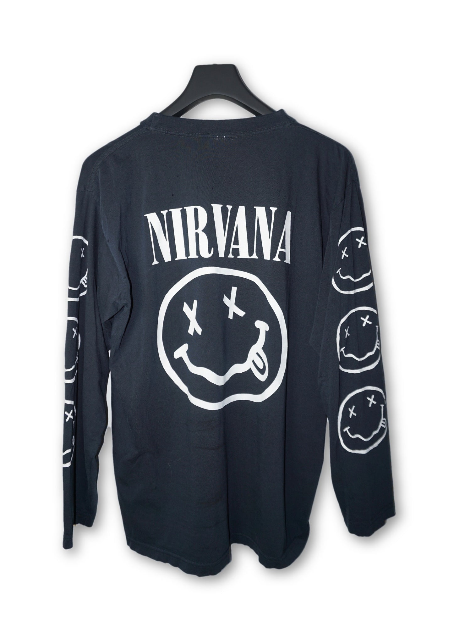 Vintage L/S Nirvana Black Tee