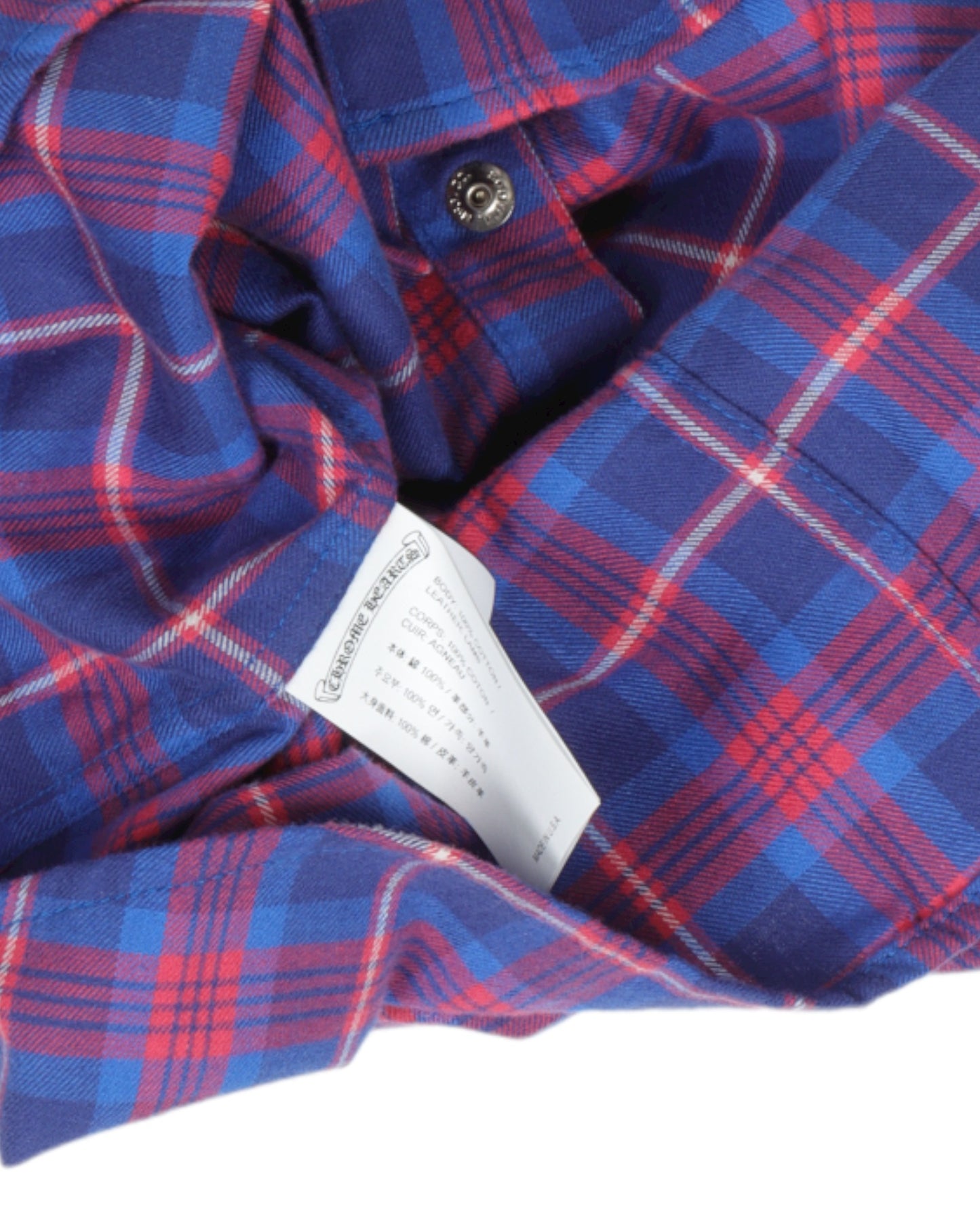 St. Barth Cross Patch Flannel Shirt