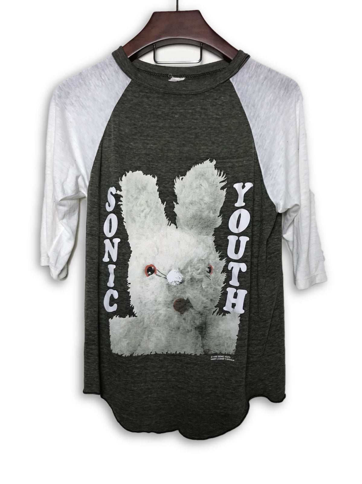 Sonic Youth 1992 Gracias Vintage 3/4 Sleeve T-Shirt