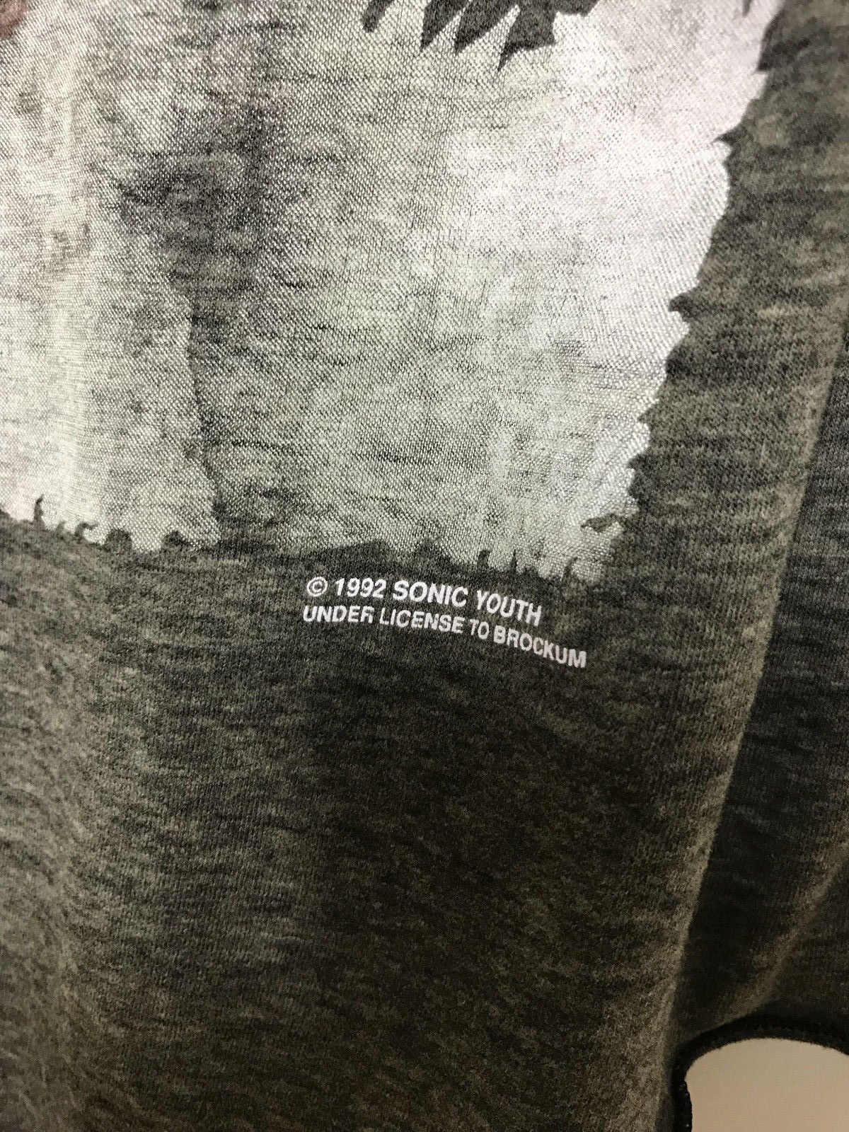 Sonic Youth 1992 Gracias Vintage 3/4 Sleeve T-Shirt