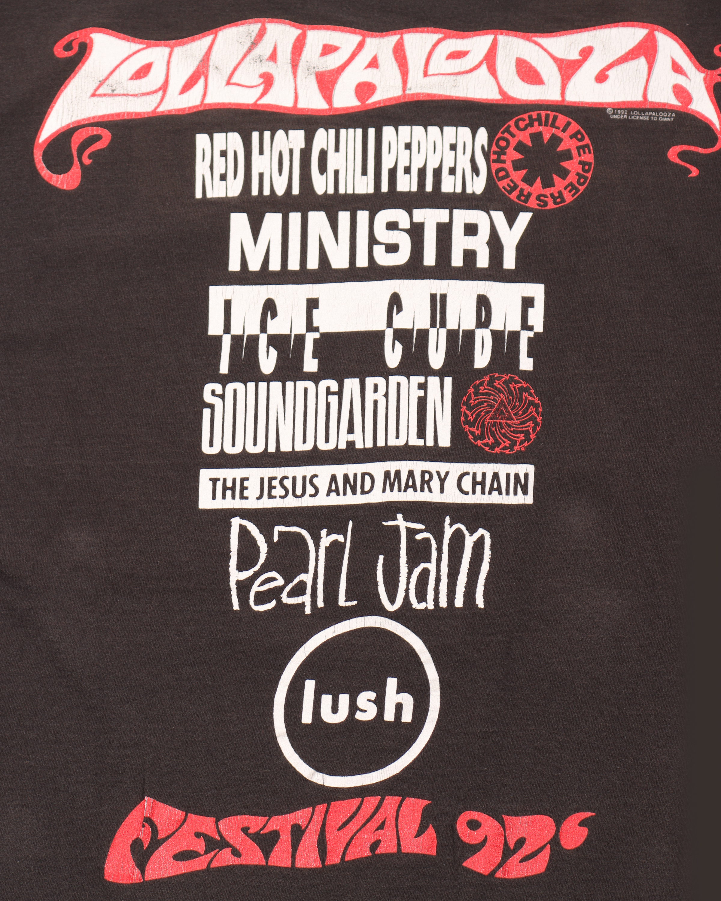 1992 Lollapalooza T-Shirt