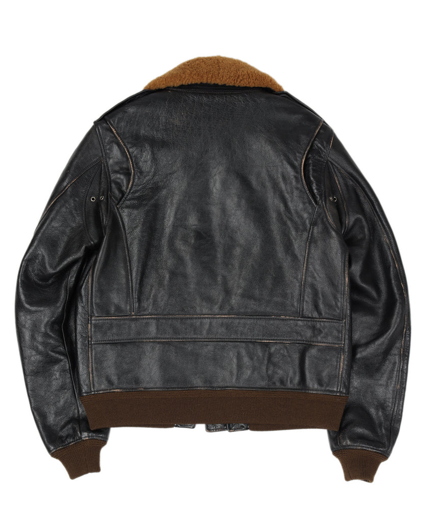 Shearling Bomber Leather Jacket (2014)