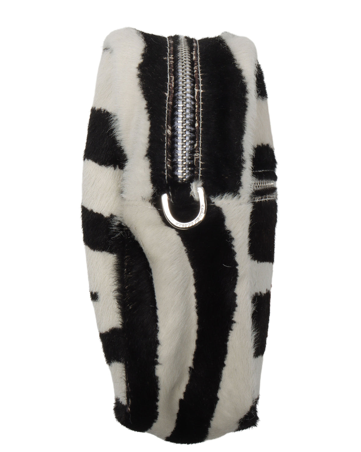 Zebra Phone Pouch Bag With Pink Crosses