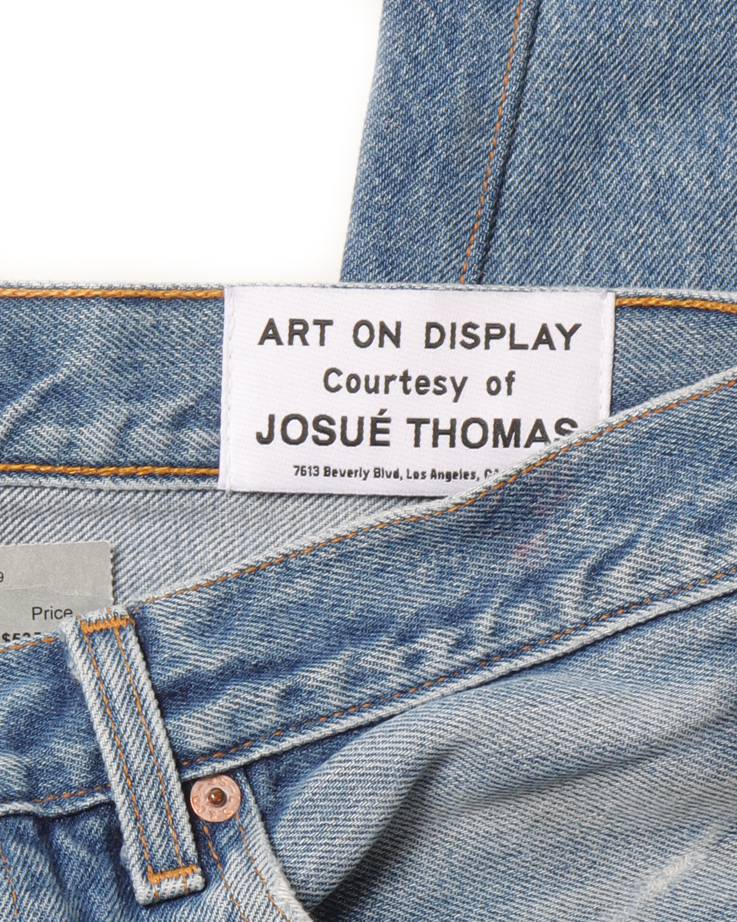 Paint Splatter Denim