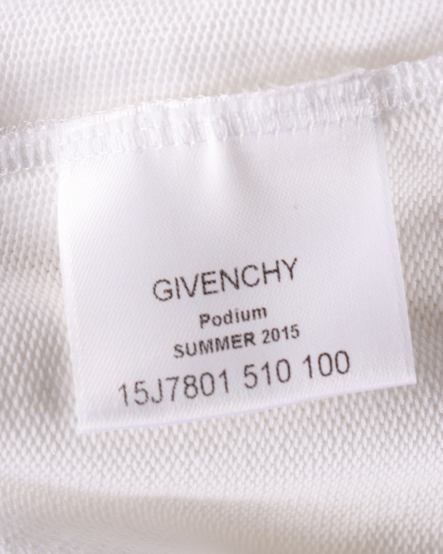 SS15 White Sweater