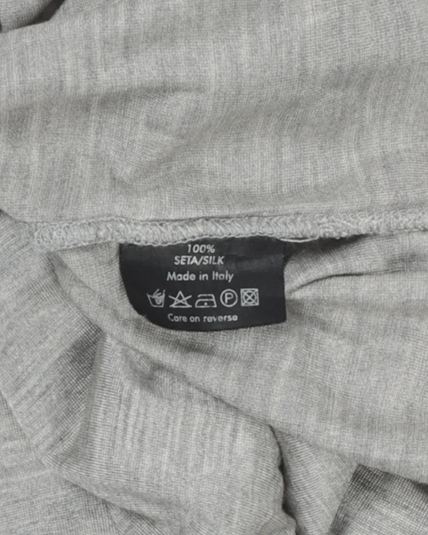 Tom Ford Era Wide-Shoulder Silk Long Sleeve