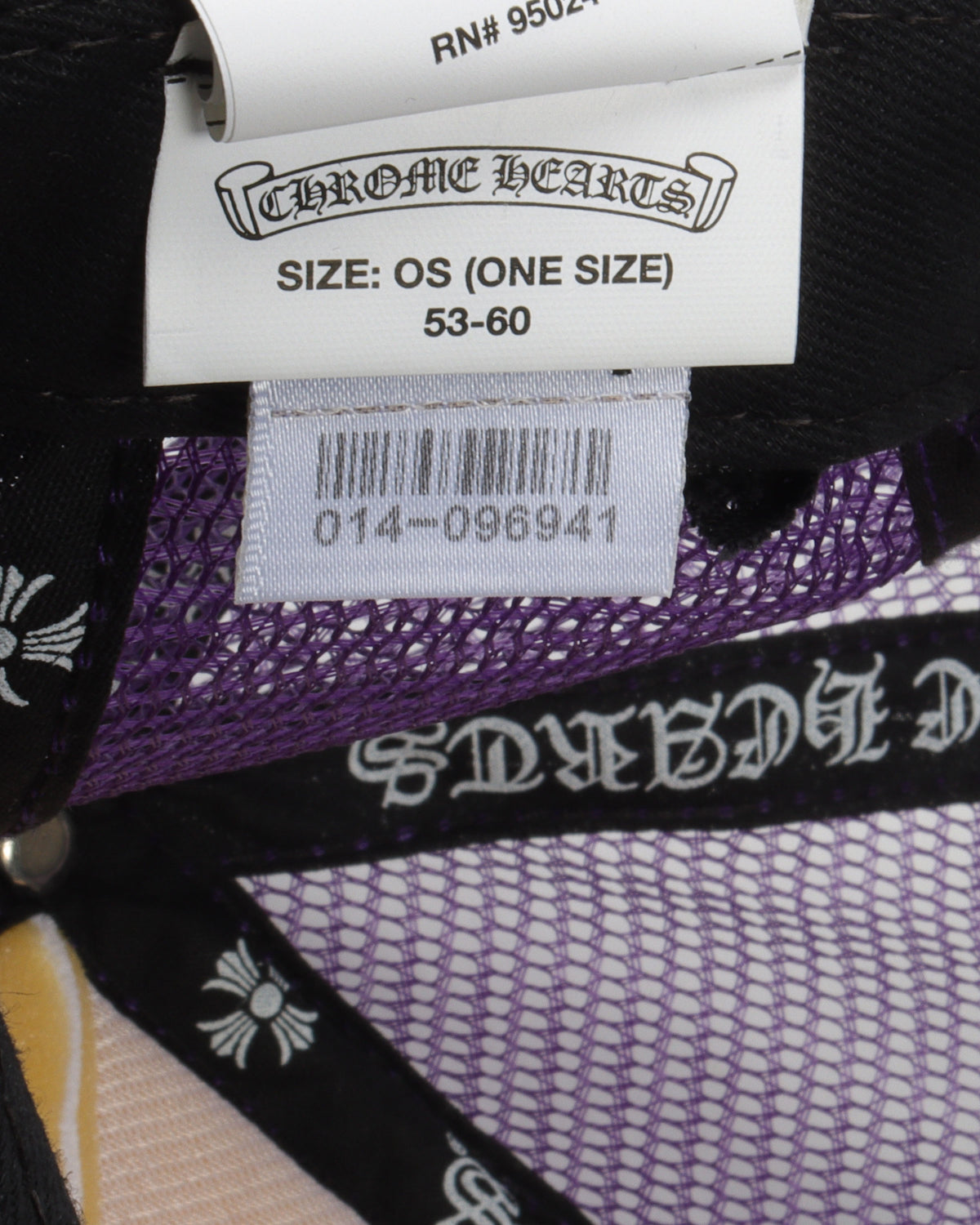 Purple 'Fuck' Trucker Hat