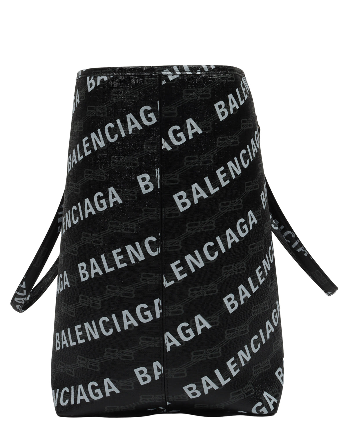 Monogram Jacquard Leather Tote Bag