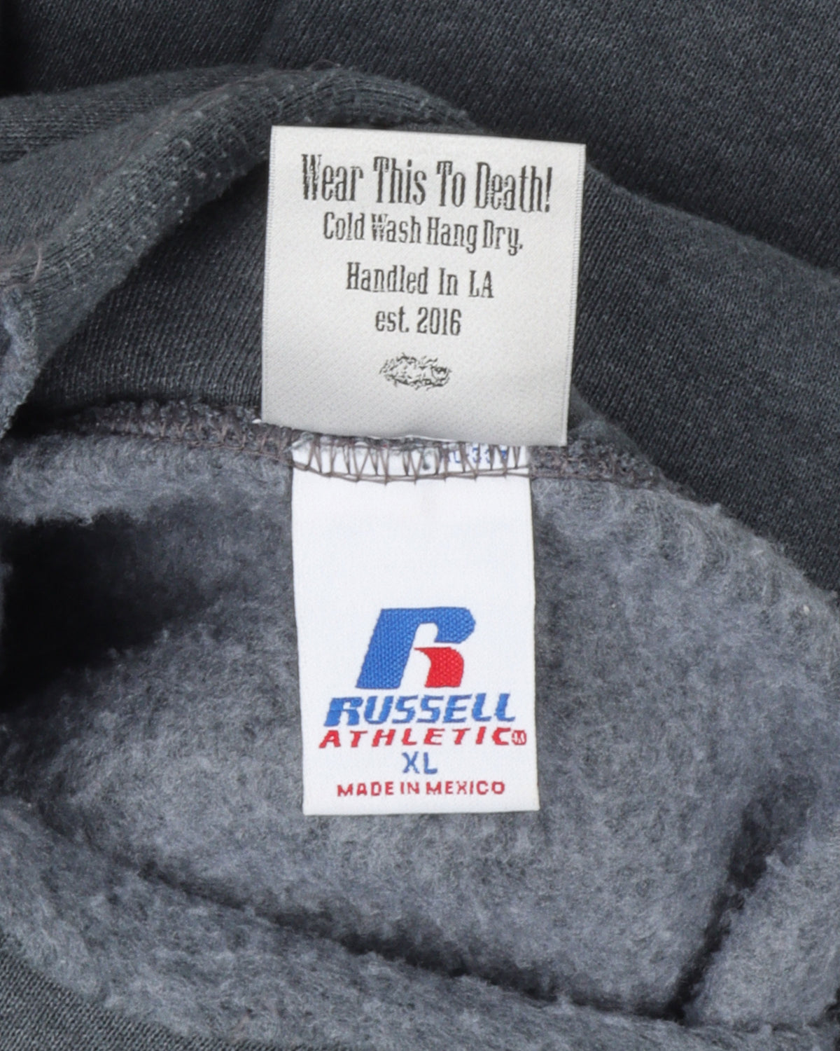 Russell Grey Hoodie
