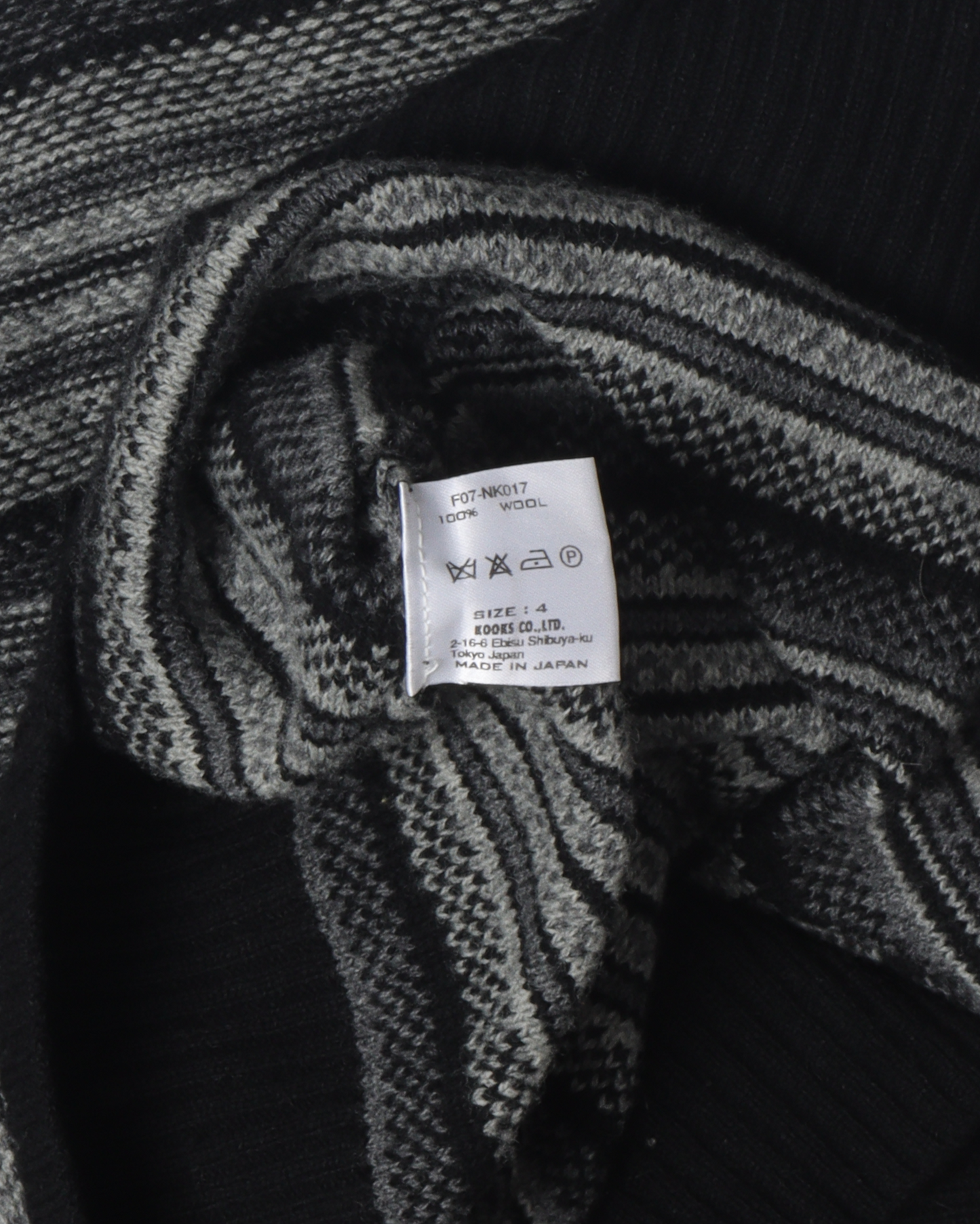 Knit Sweater (2007) "Love God Murder"