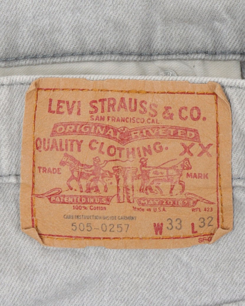 Released Hem Levi's 505 Jeans