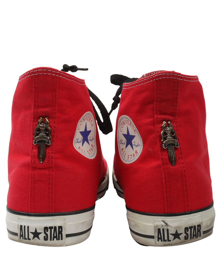 Converse Chuck 70 Leather Stars Silver Daggers