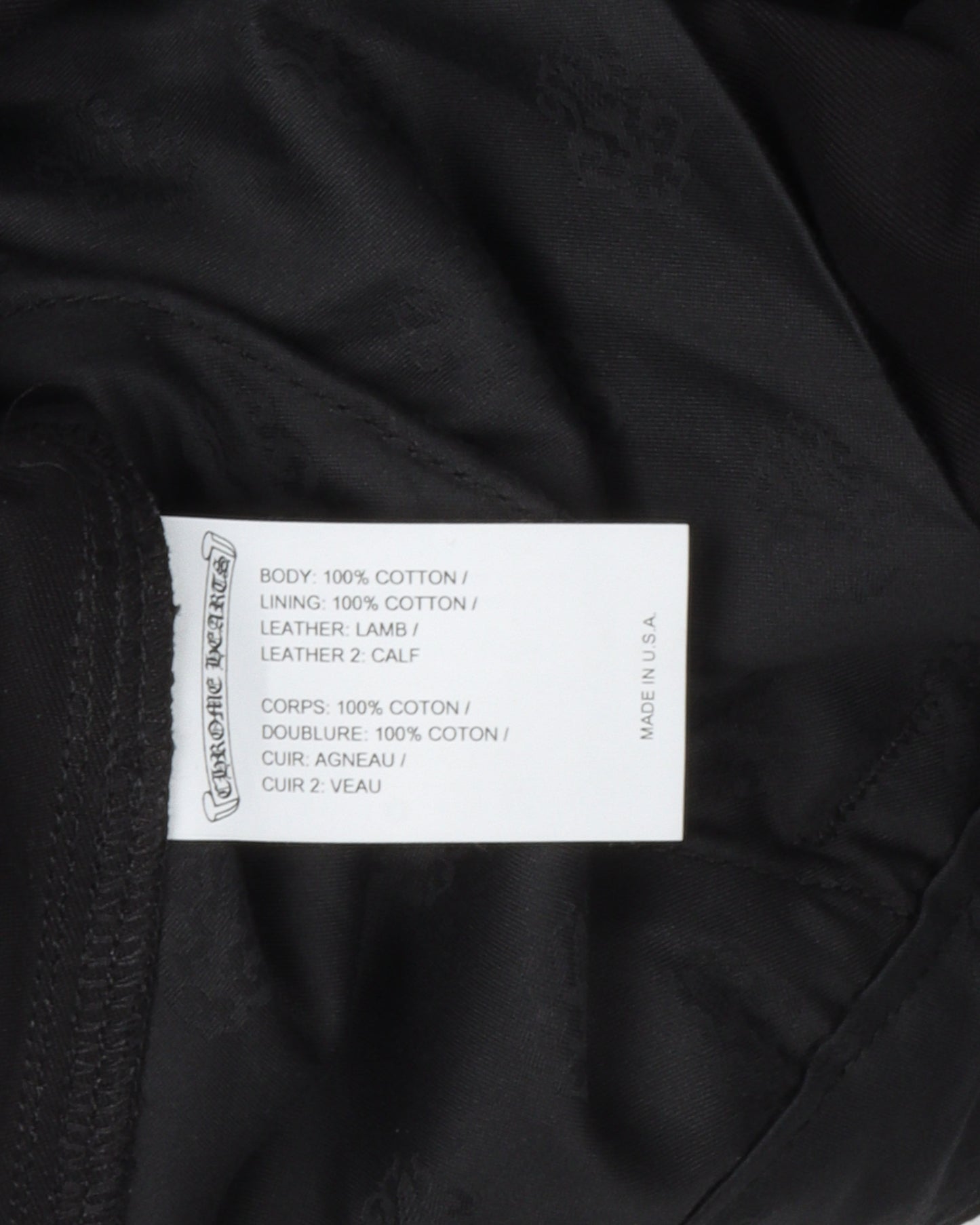 Double Knee Cross Patch Pants
