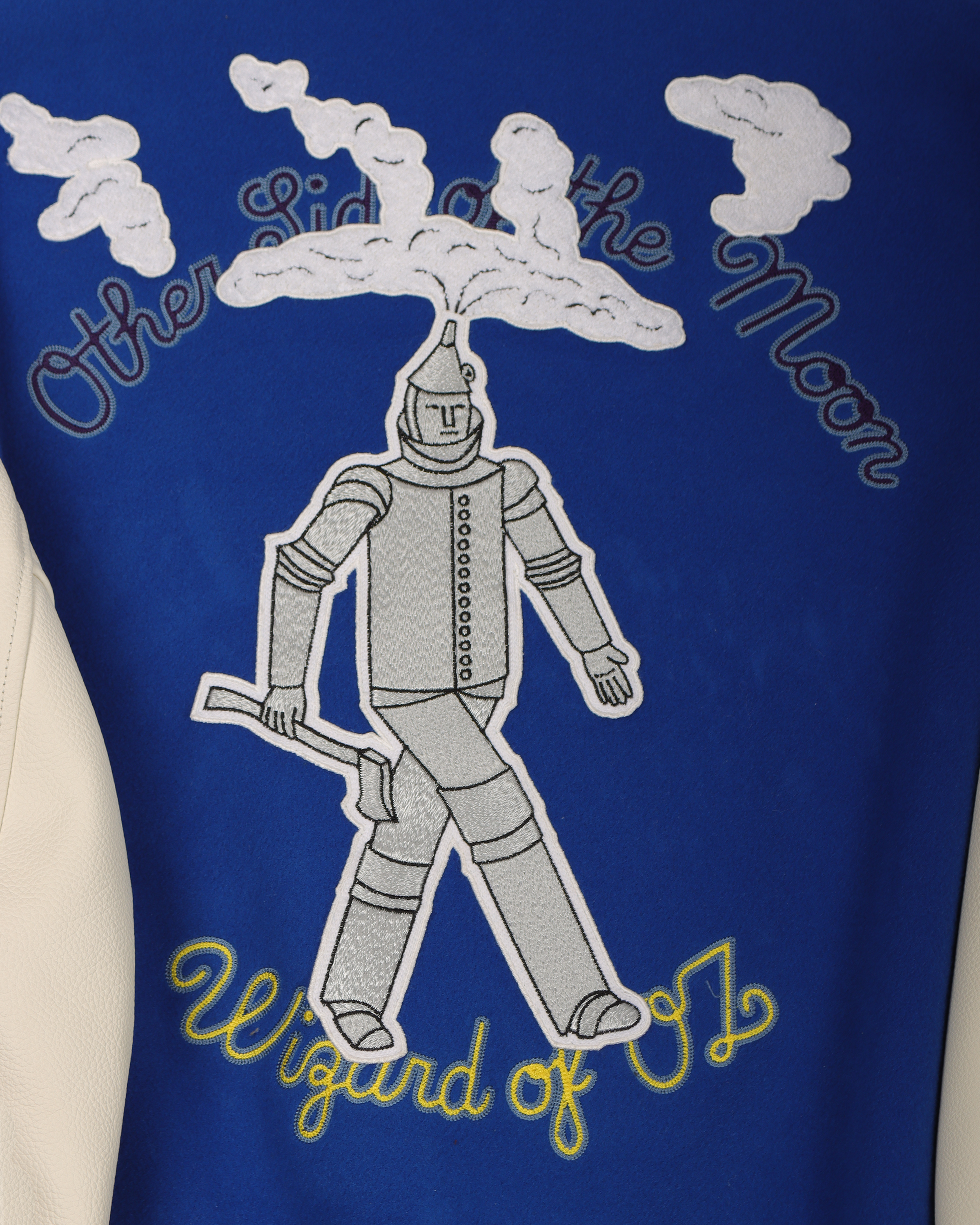 Louis Vuitton Virgil Abloh Wizard of Oz Varsity Jacket Blue Size