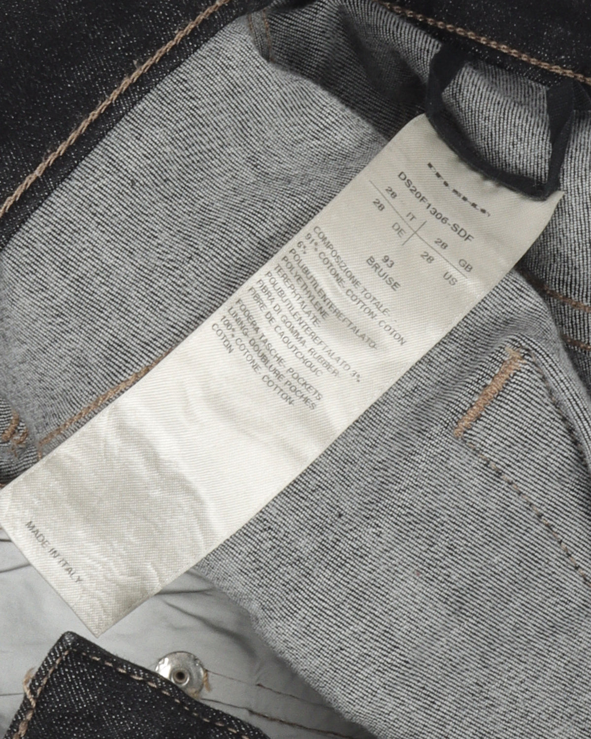 Tyron Waxed Denim Jeans