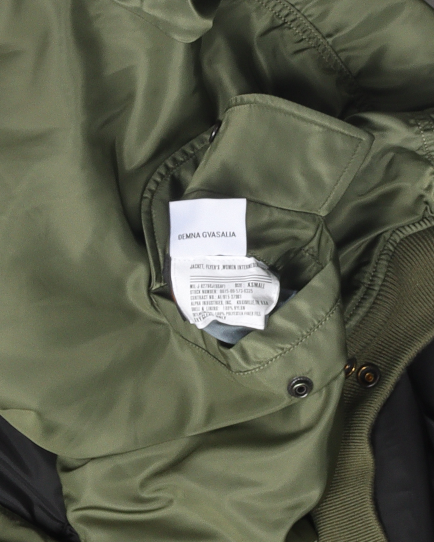 Alpha Industries SS17 Reversible Bomber Jacket
