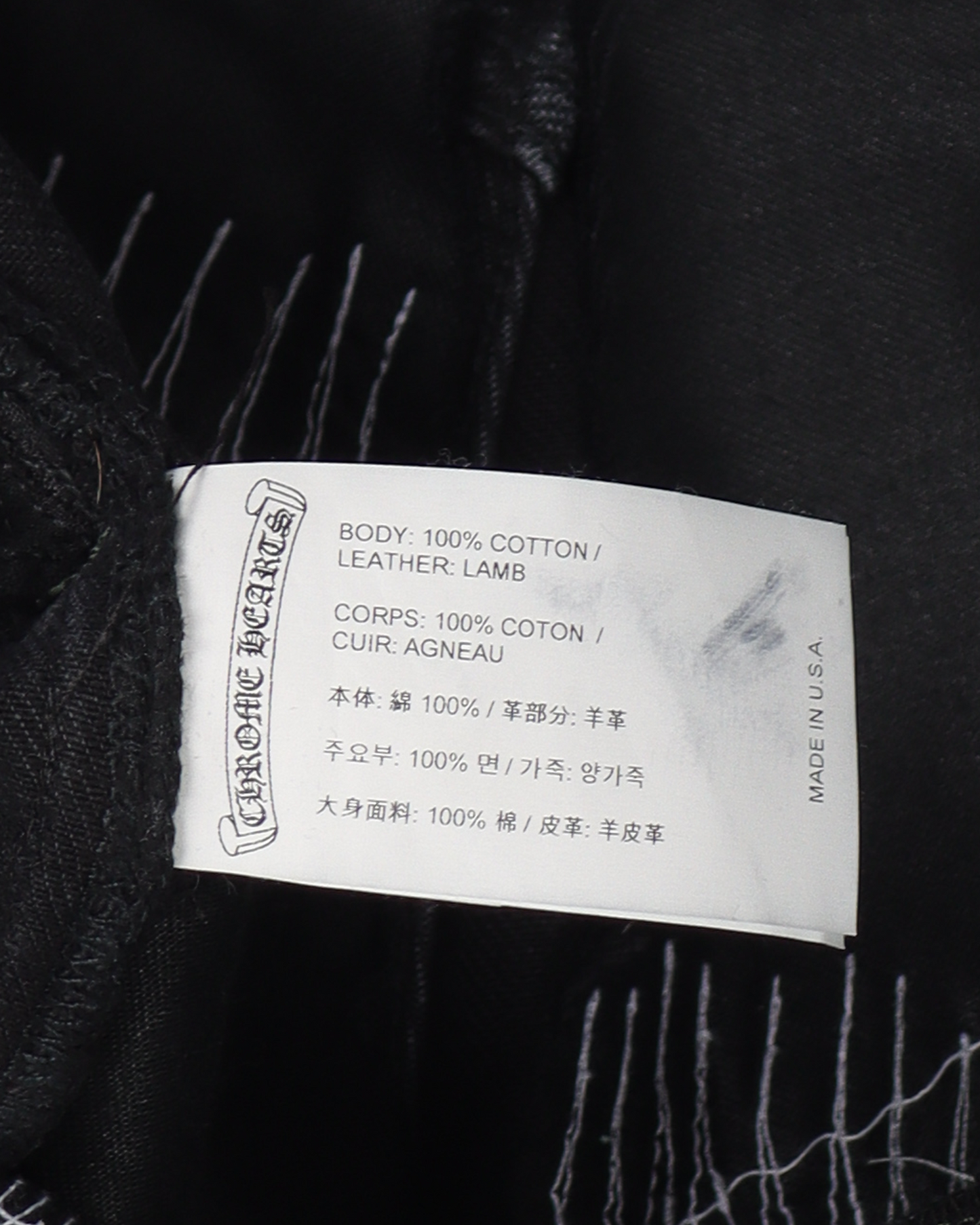 Levi's Custom Black Scab Denim