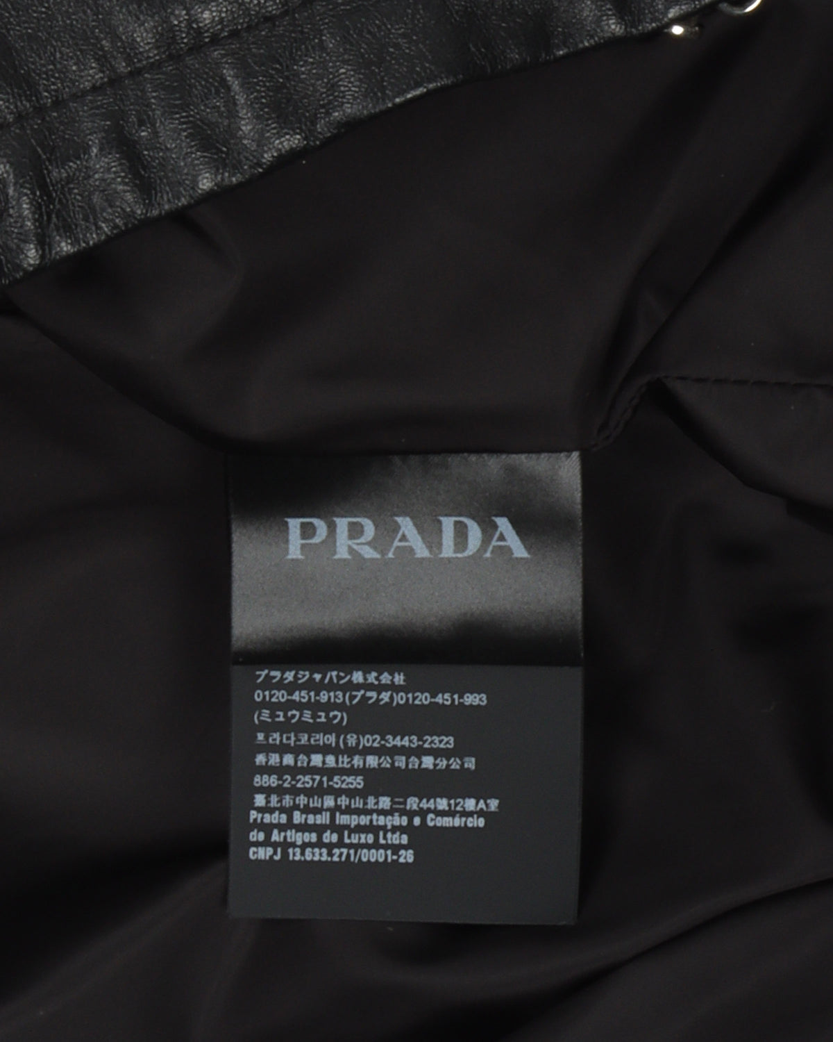 Hooded Leather Jacket
