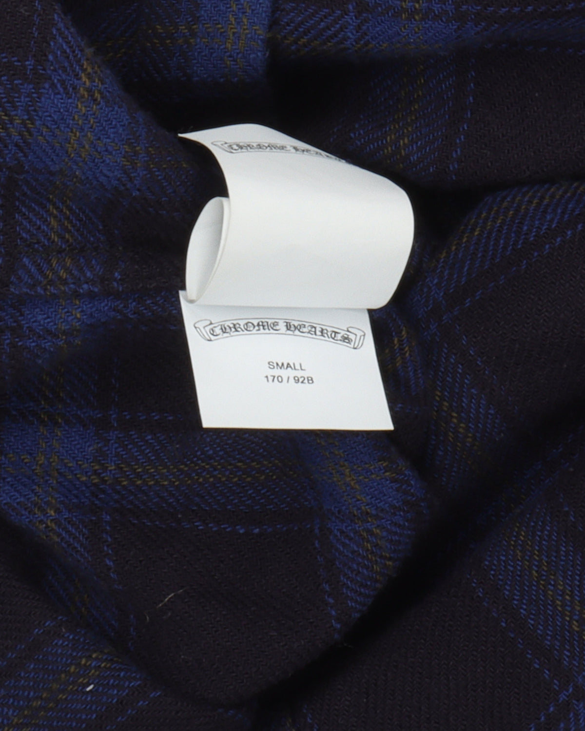 Leather Cross Sleeve Flannel