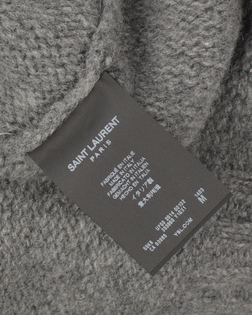 Wool Blend Raglan Sweater