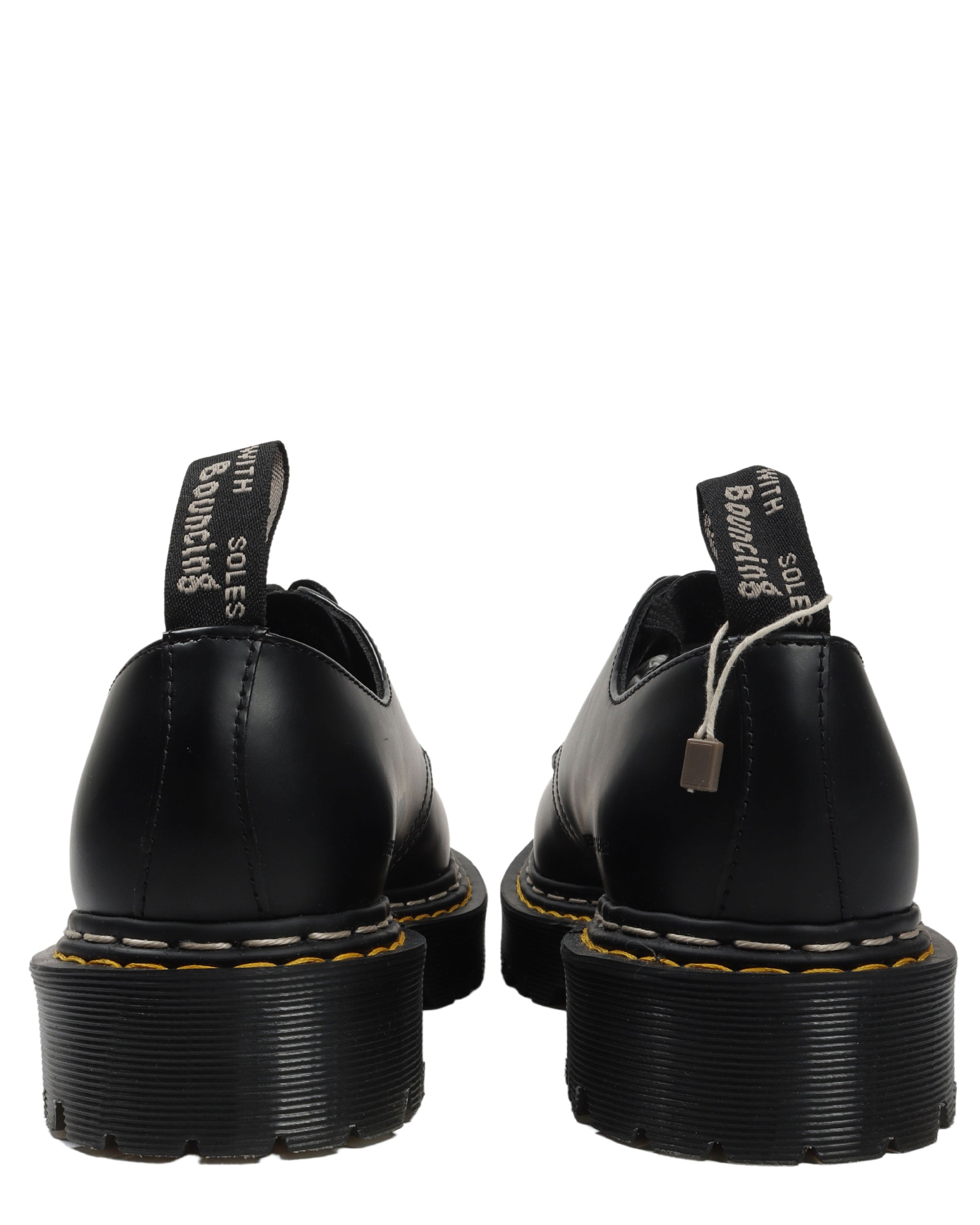 Dr martens -1461 mono black smooth - nette schoenen -dames-zwart Dr martens -1461 mono black smooth - nette schoenen -dames-zwart