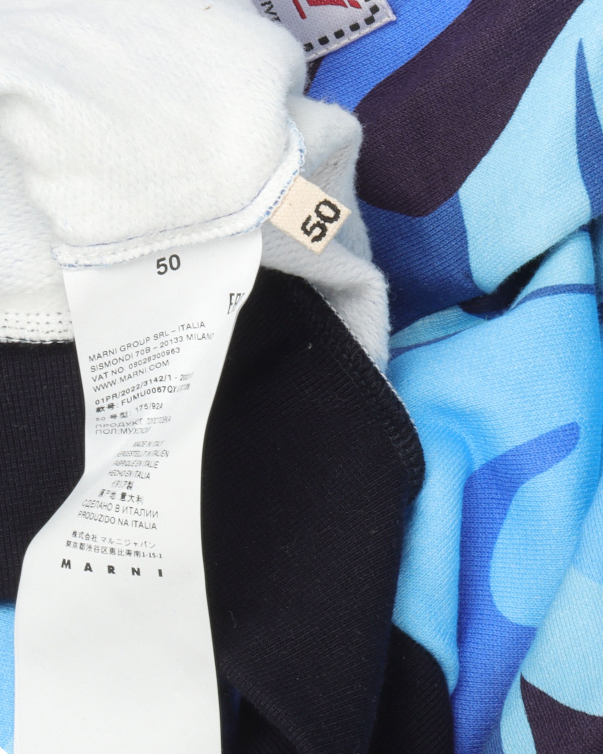 Blue Camo Hoodie