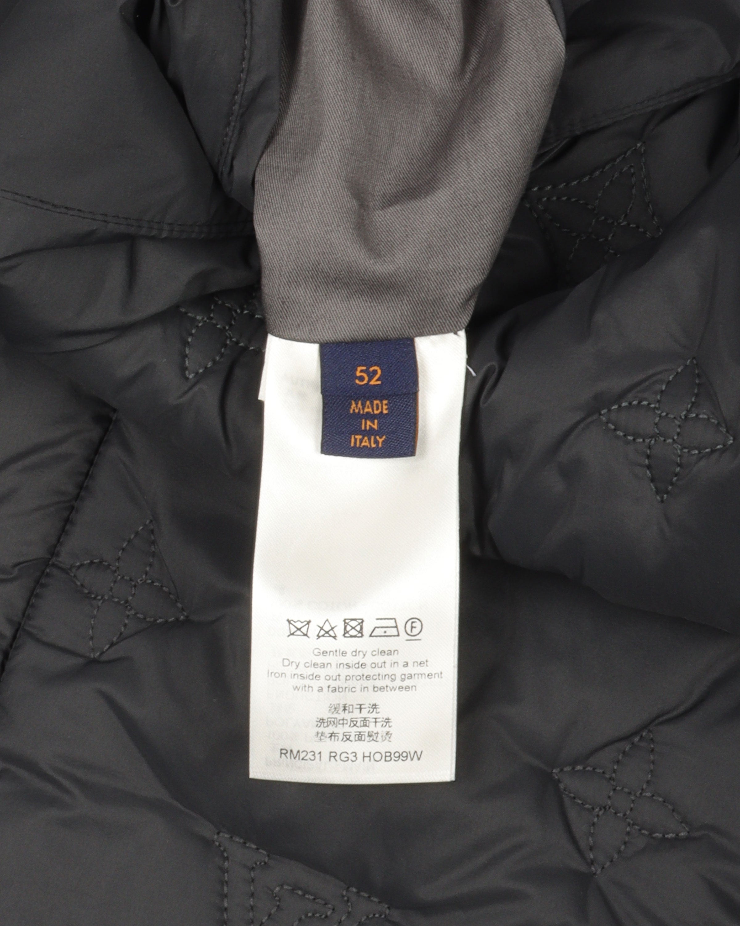 Louis Vuitton Monogram Quilted Hooded Blouson