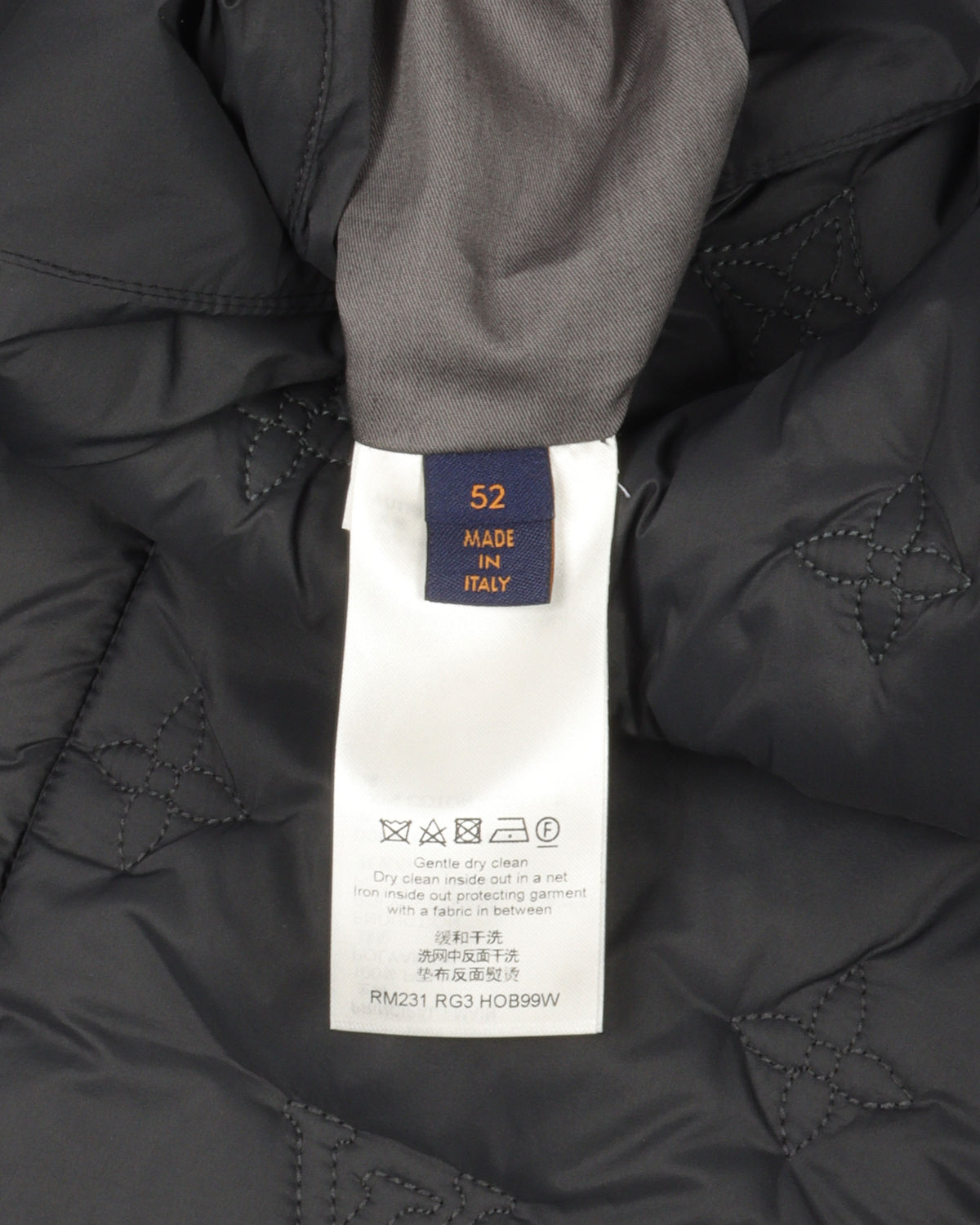 Monogram Quilted Hooded Blouson