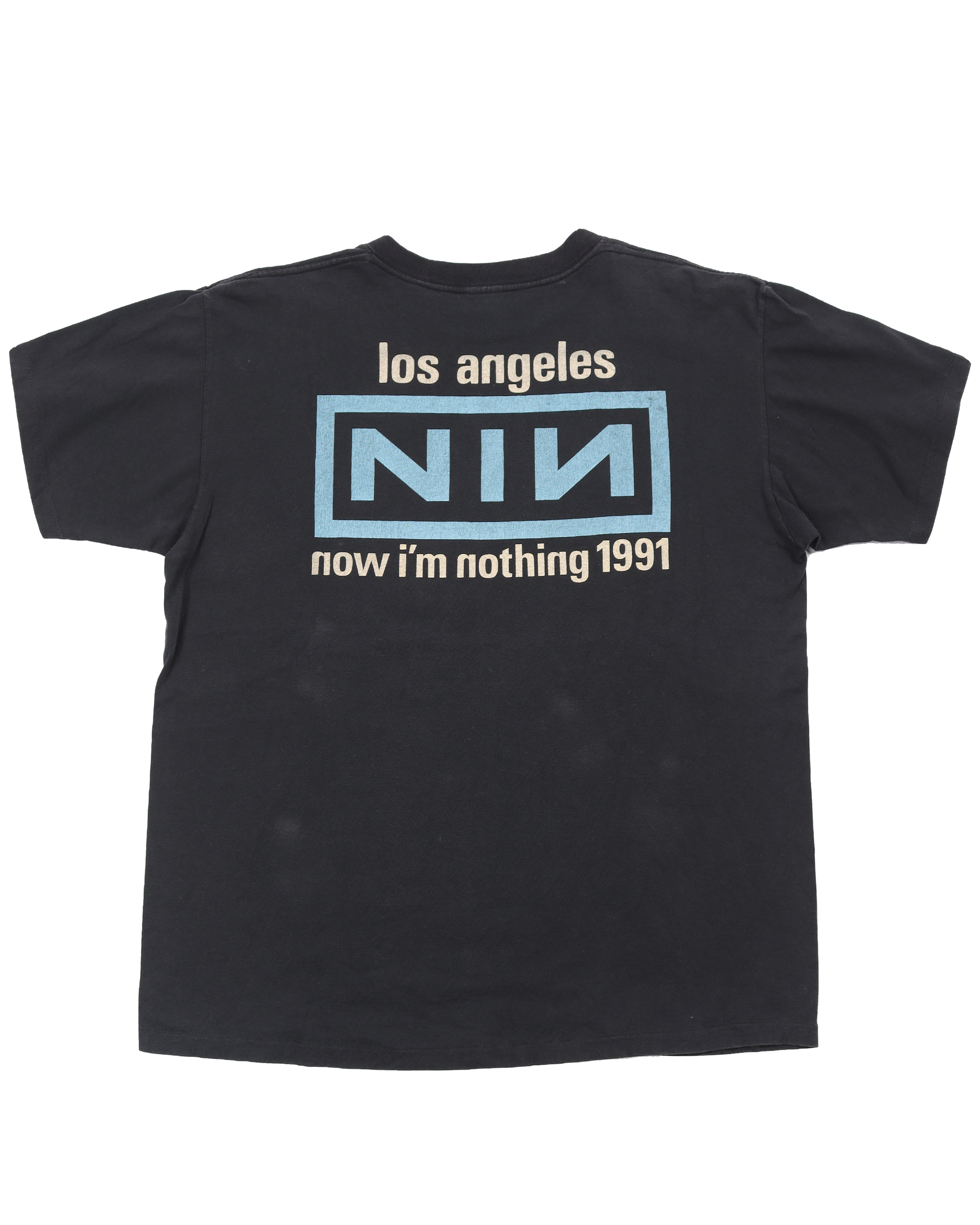 Vintage 1991 Nine Inch Nails 'now i'm nothing' T-Shirt – Justin Reed Vintage 1991 Nine Inch Nails 'now i'm nothing' T-Shirt – Justin Reed