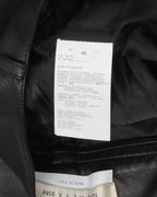Loose Leather Pants