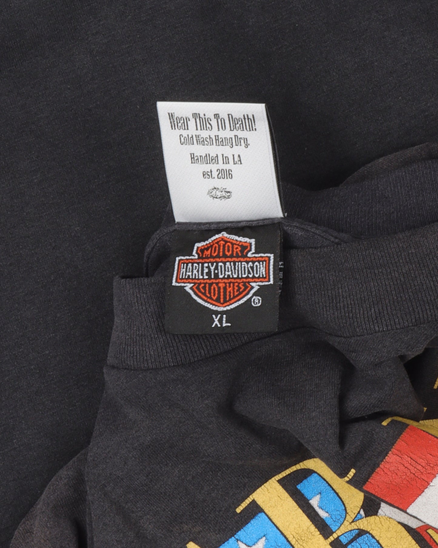 Harley Davidson Eagle Flag T-Shirt