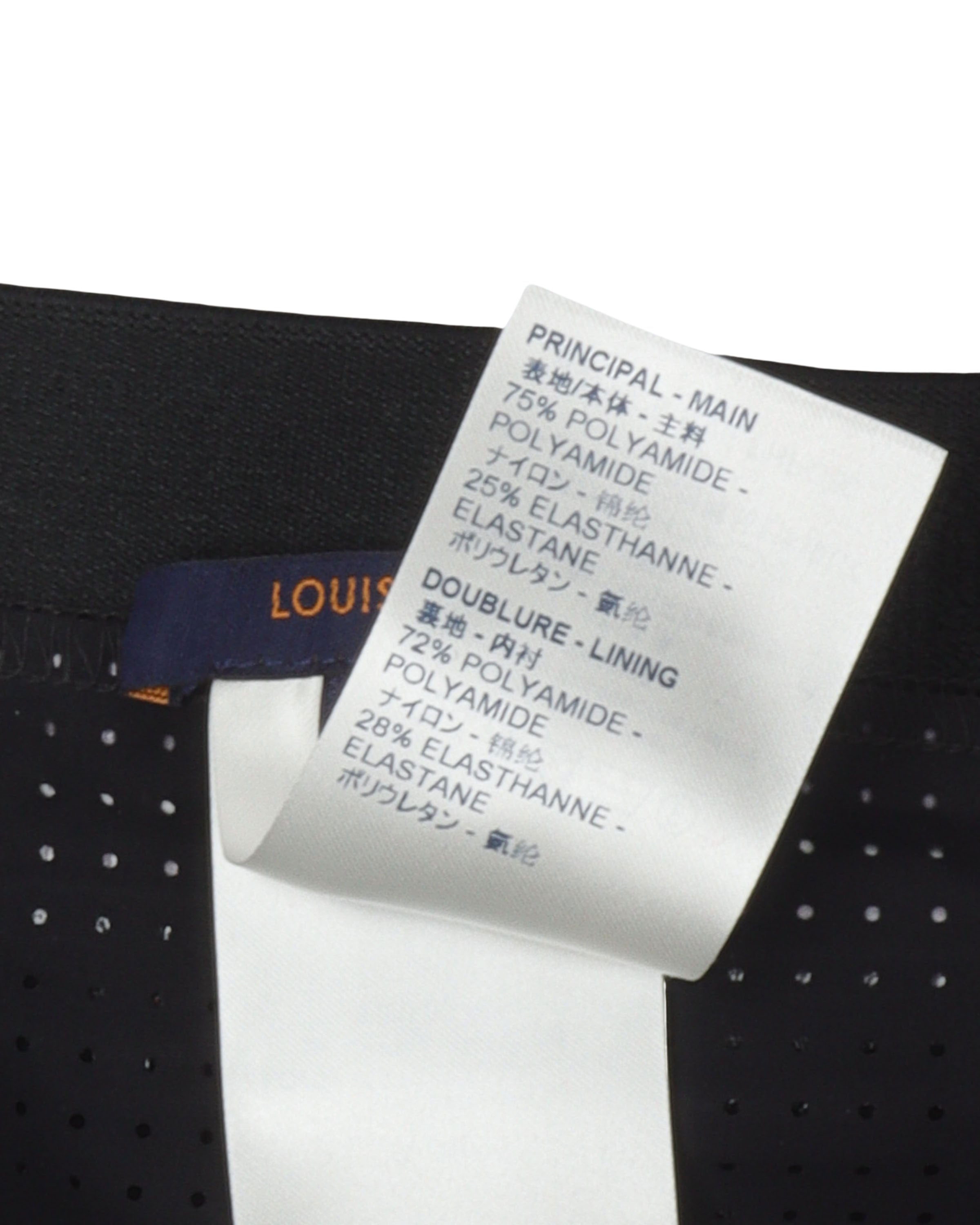 Louis Vuitton Blue Lagoon Monogram Knit Leggings M Louis Vuitton
