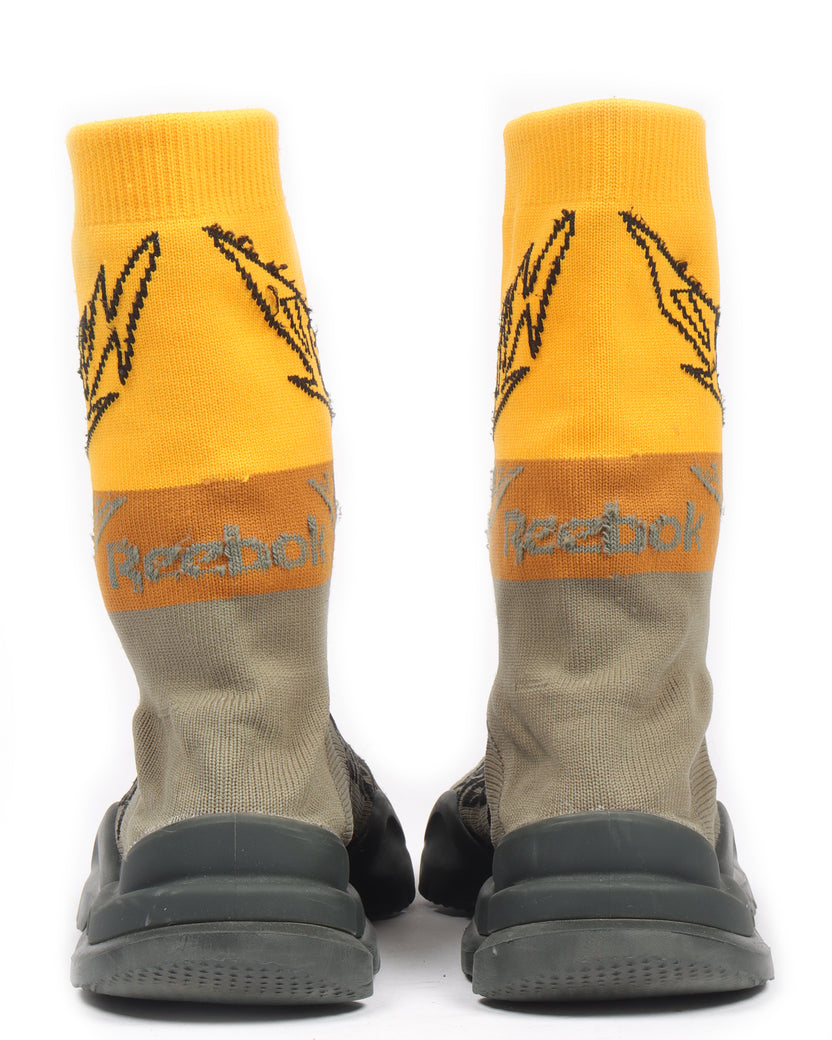 Reebok Metal Logo Sock Runner