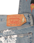 Virgil Abloh Cotton Wreath Jeans