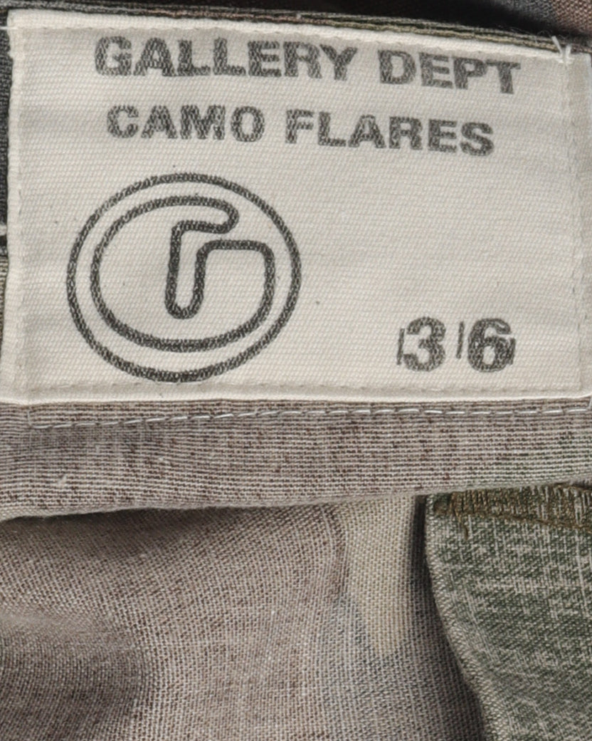 "LA FLARE" Camouflage Cargo Pants