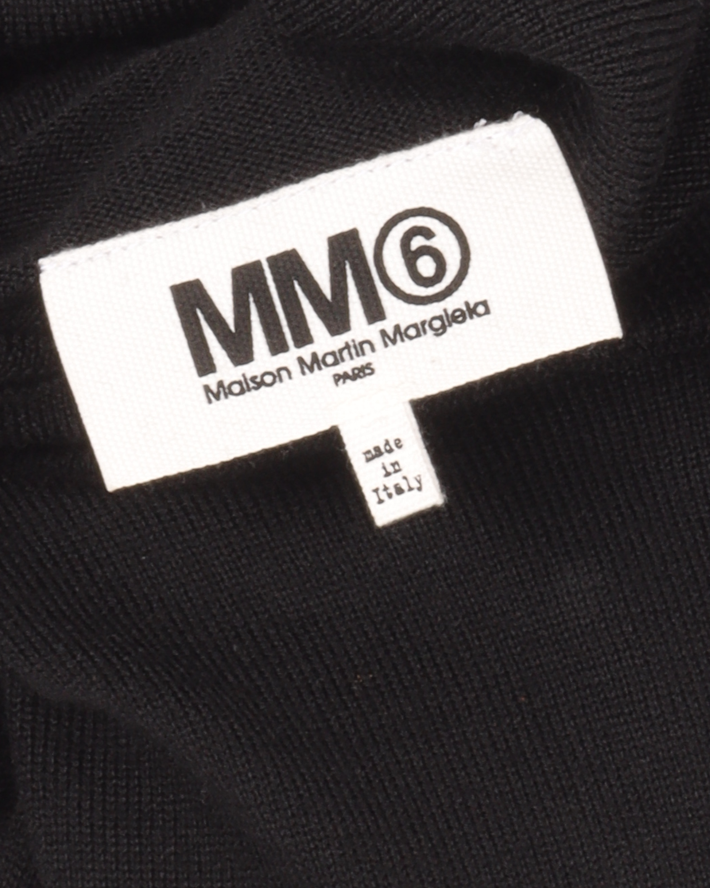 MM6 AW14 Cropped Turtleneck Sweater