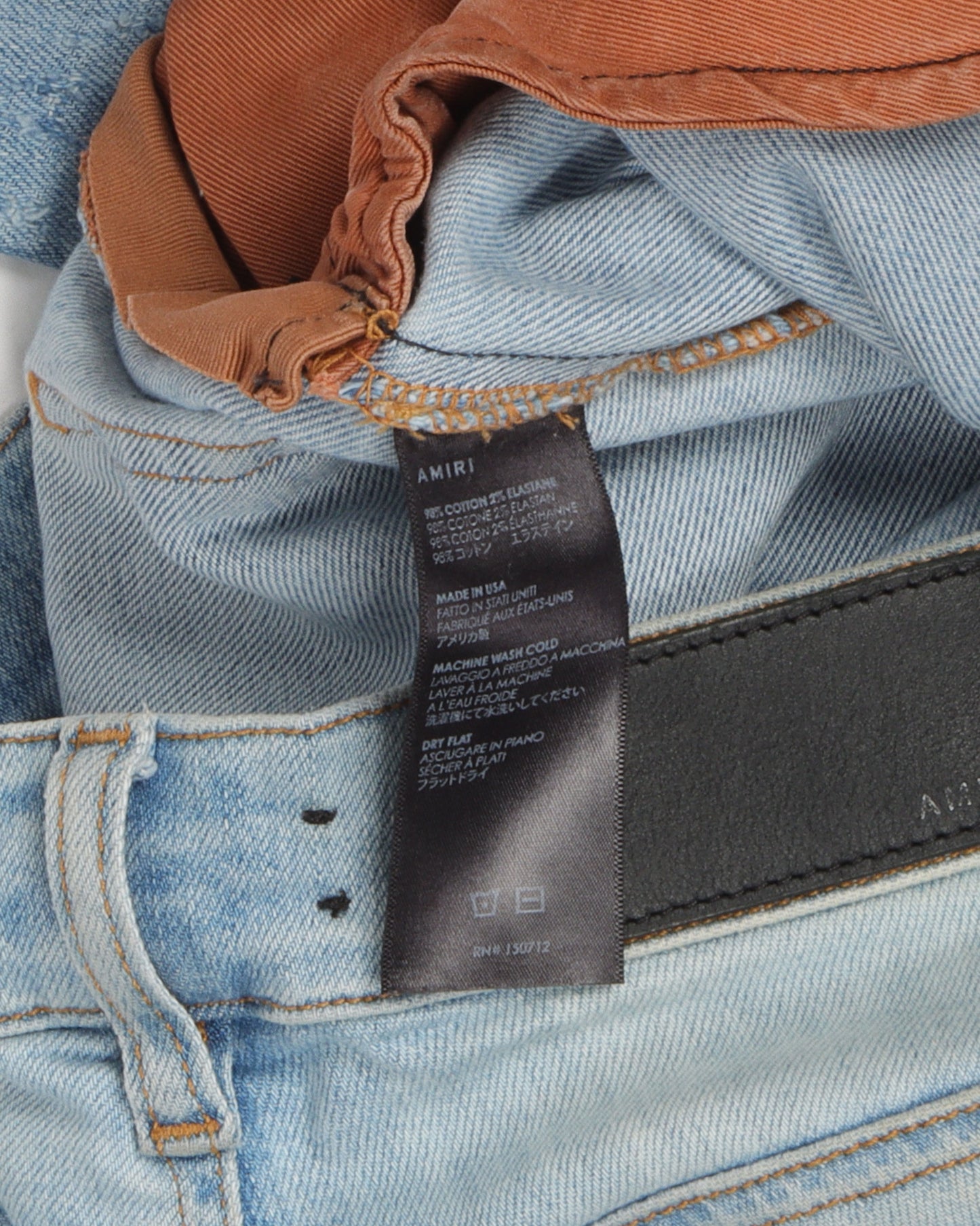 Light Wash Distressed Jeans