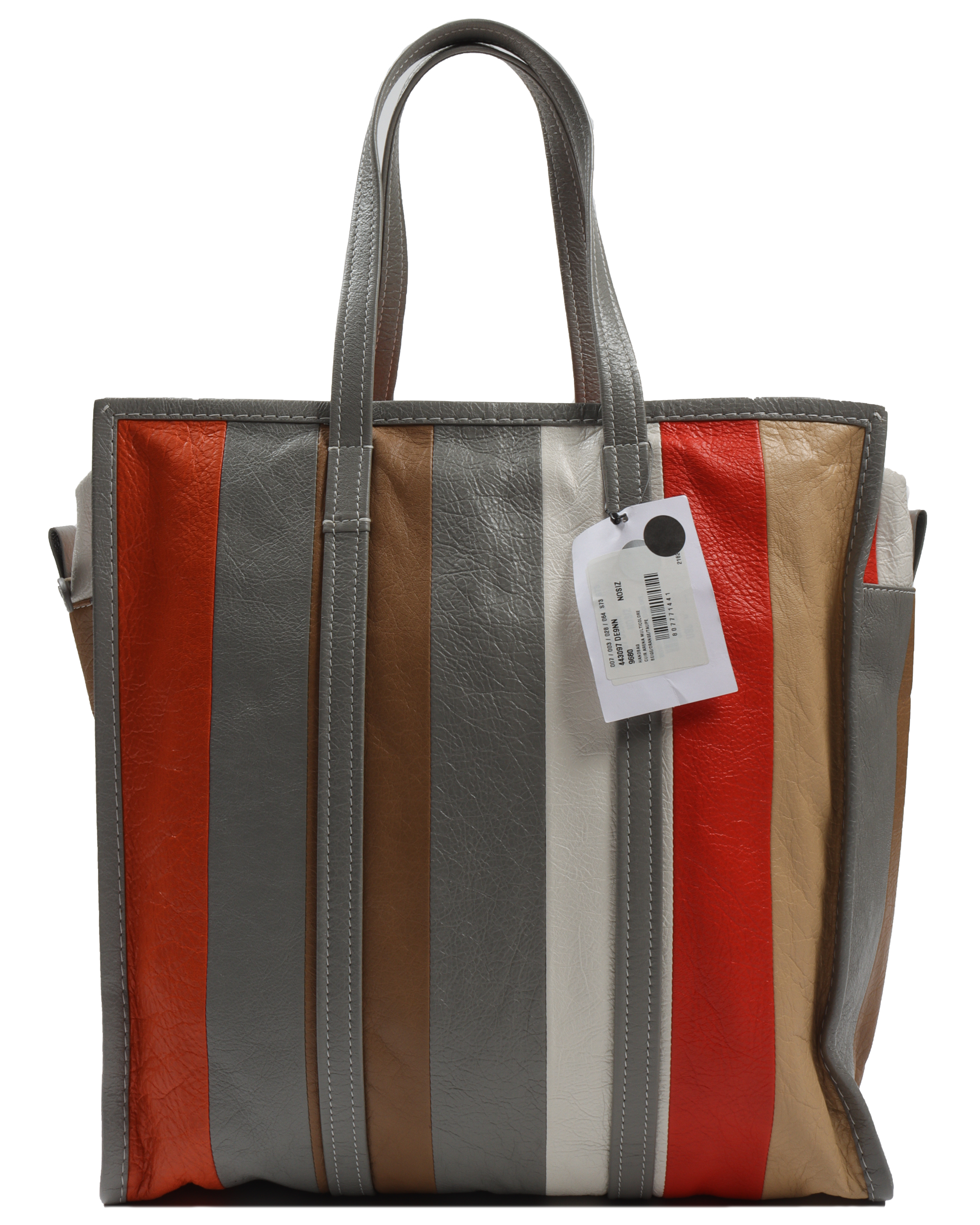 Tan and Red Bazar Bag