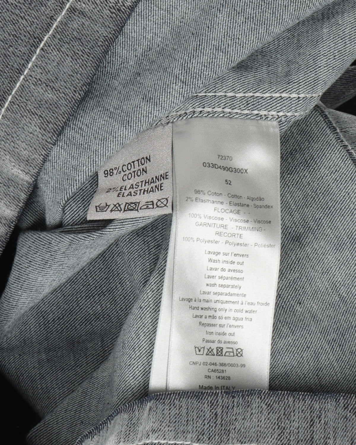 Grey Long Sleeve Button Shirt