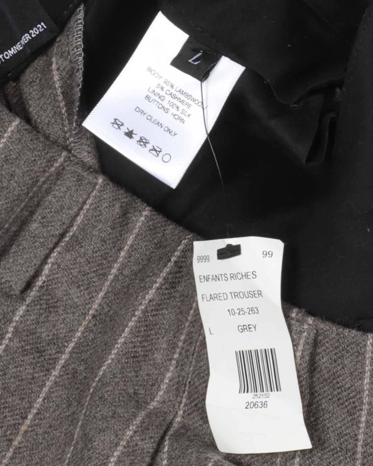 FW21 Wool Pinstripe Trousers