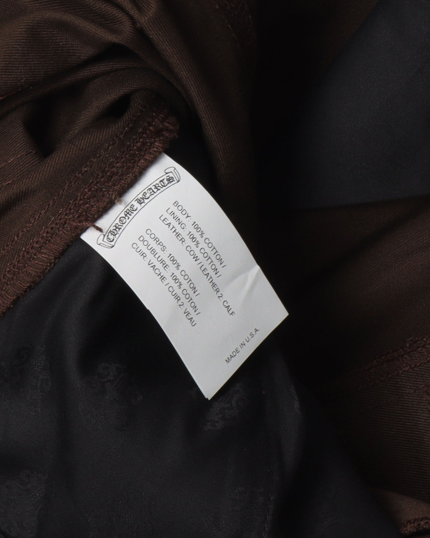 Double Knee Cross Patch Pants