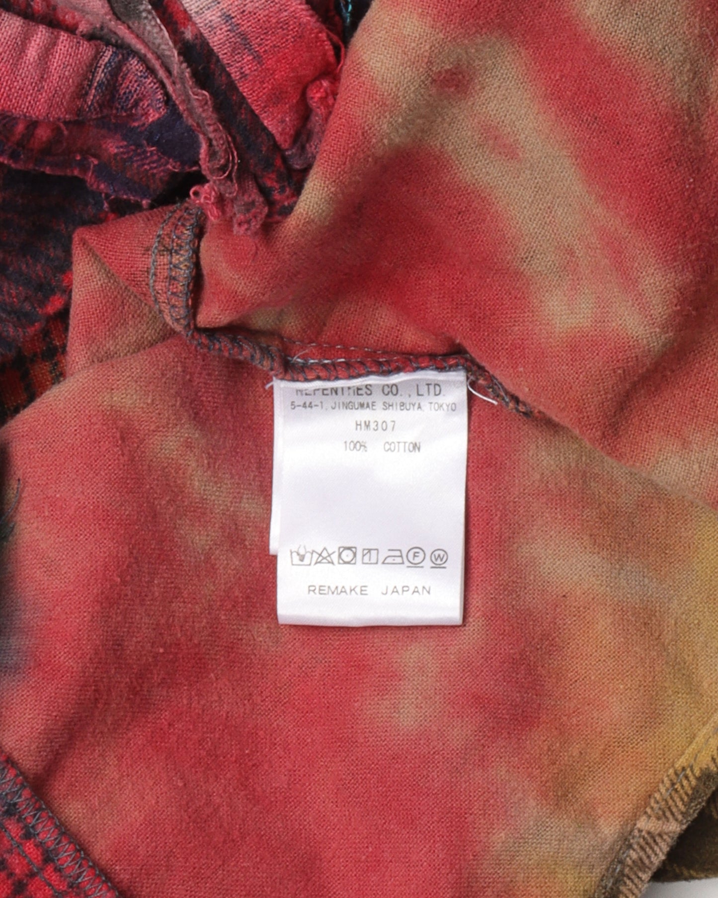 Spiral Reworked Flannel Shirt