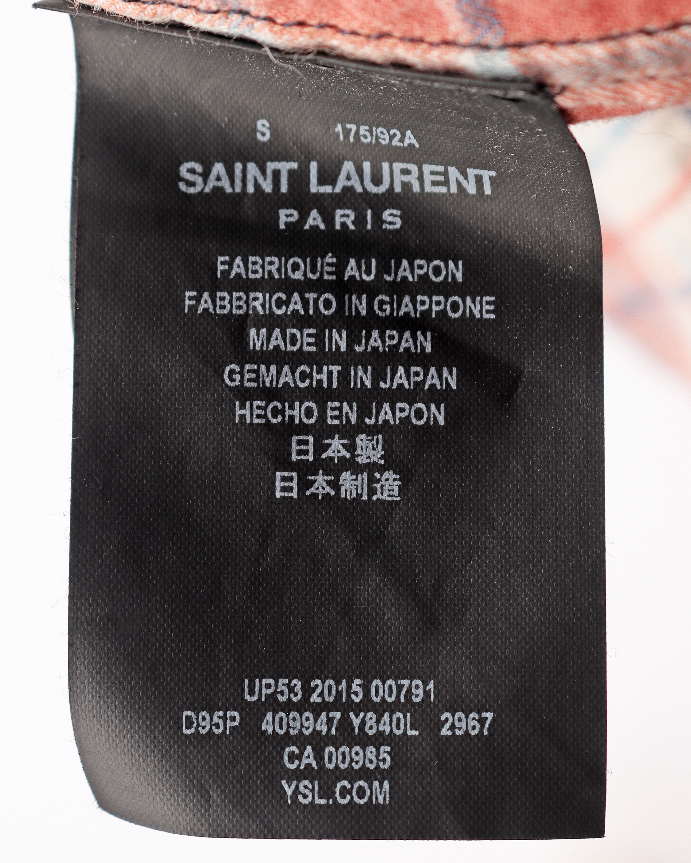 Paris Bleached Shredded Gradient Flannel