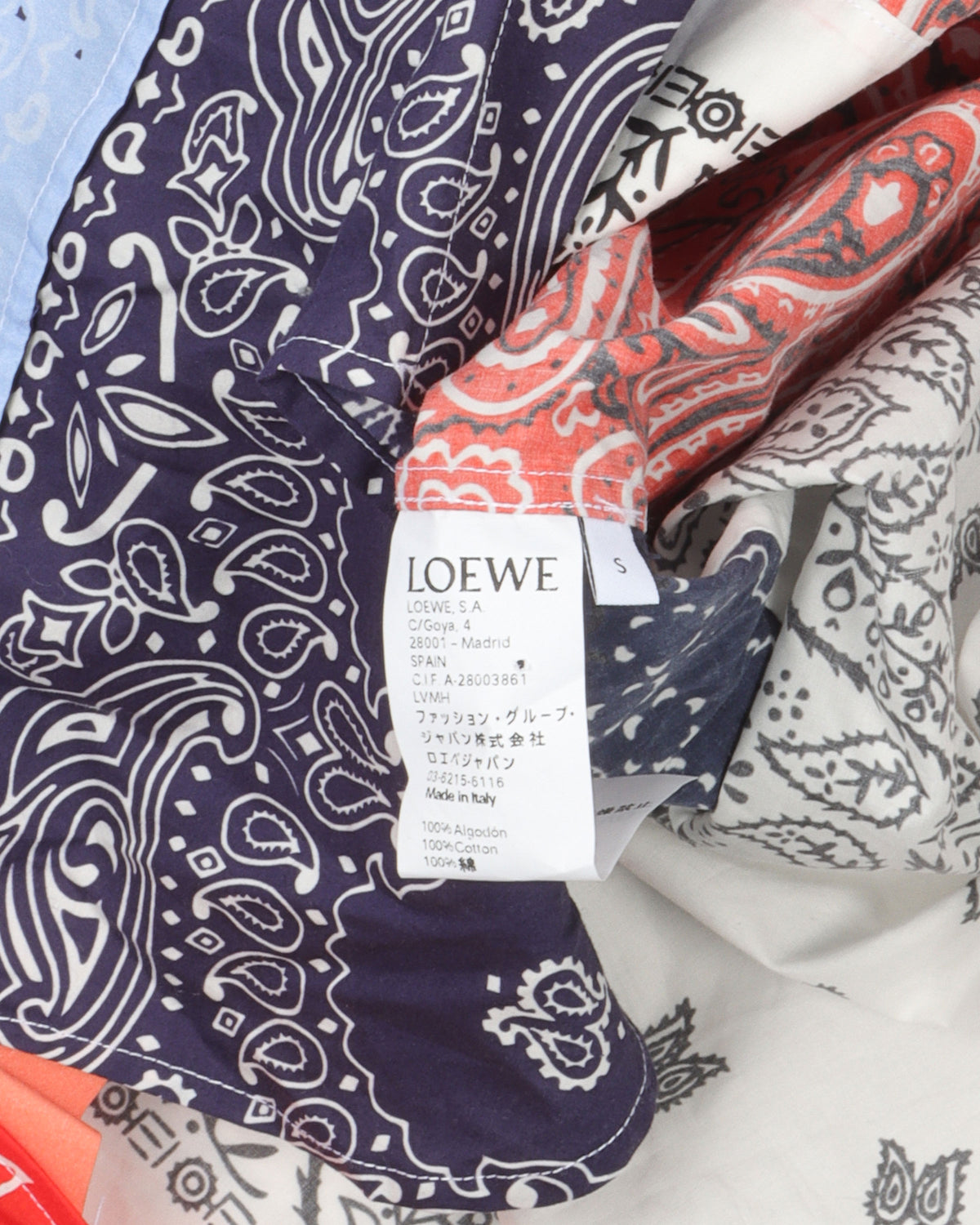 Multicolor Paisley Shirt